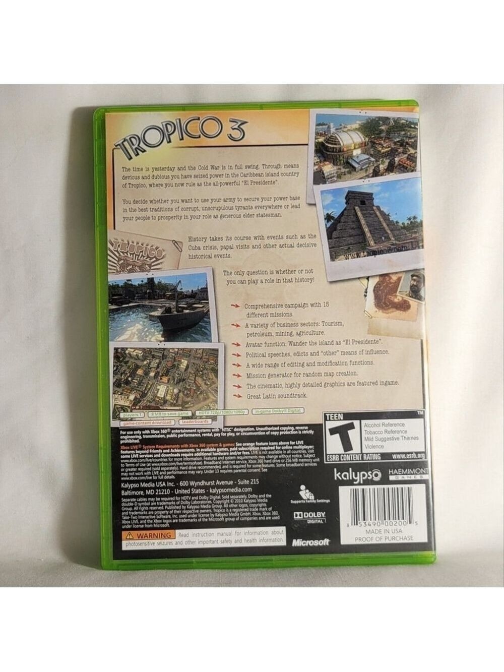 Tropico 3 Xbox 360 - Picture 2 of 3